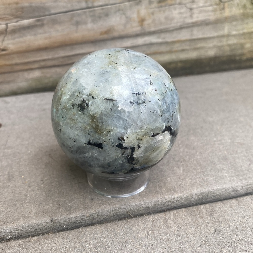 Labradorite Sunset Sphere - Picture 5 of 12